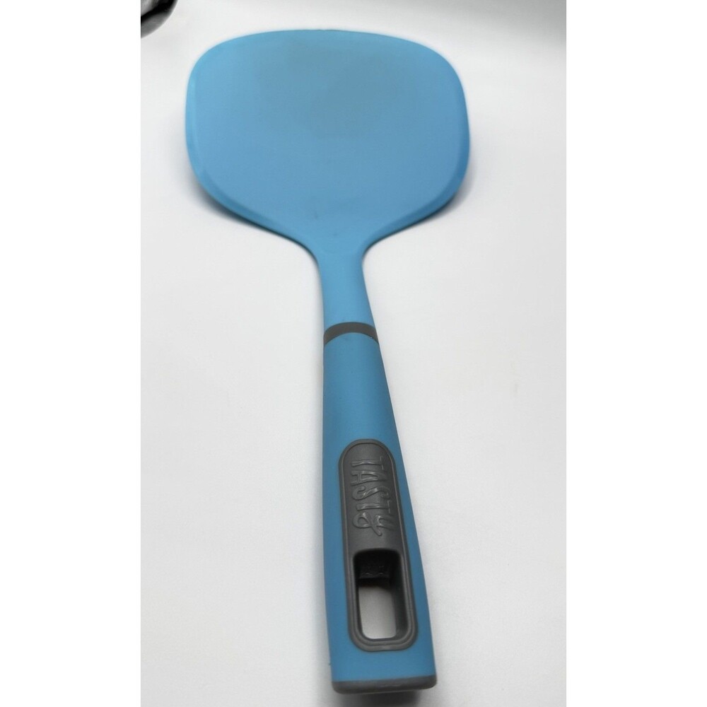Oversized Tasty Cooking Spatula Blue Plastic